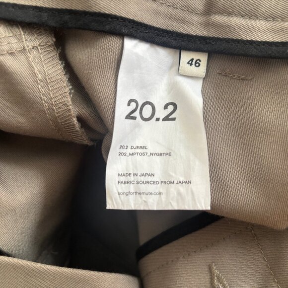 $995 - SONG FOR THE MUTE - 20.2 DJEBEL - Taupe Kick Crop Cargo Pant - EU46 US 29 - Picture 9 of 15